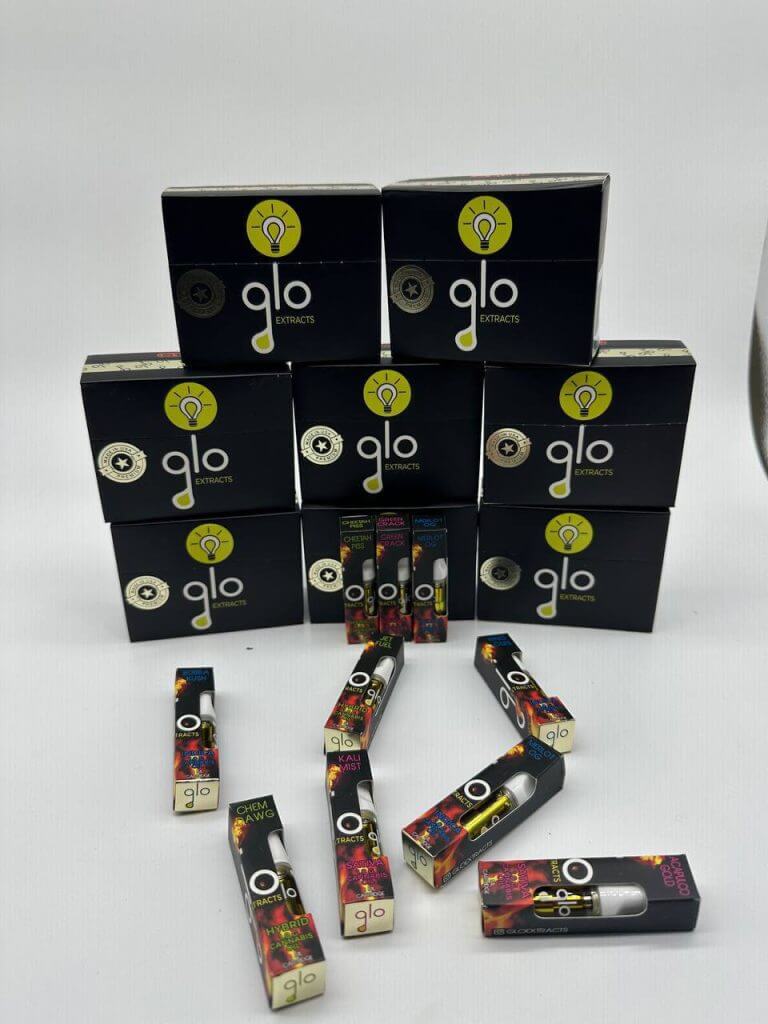 Glo Extracts Carts for sale